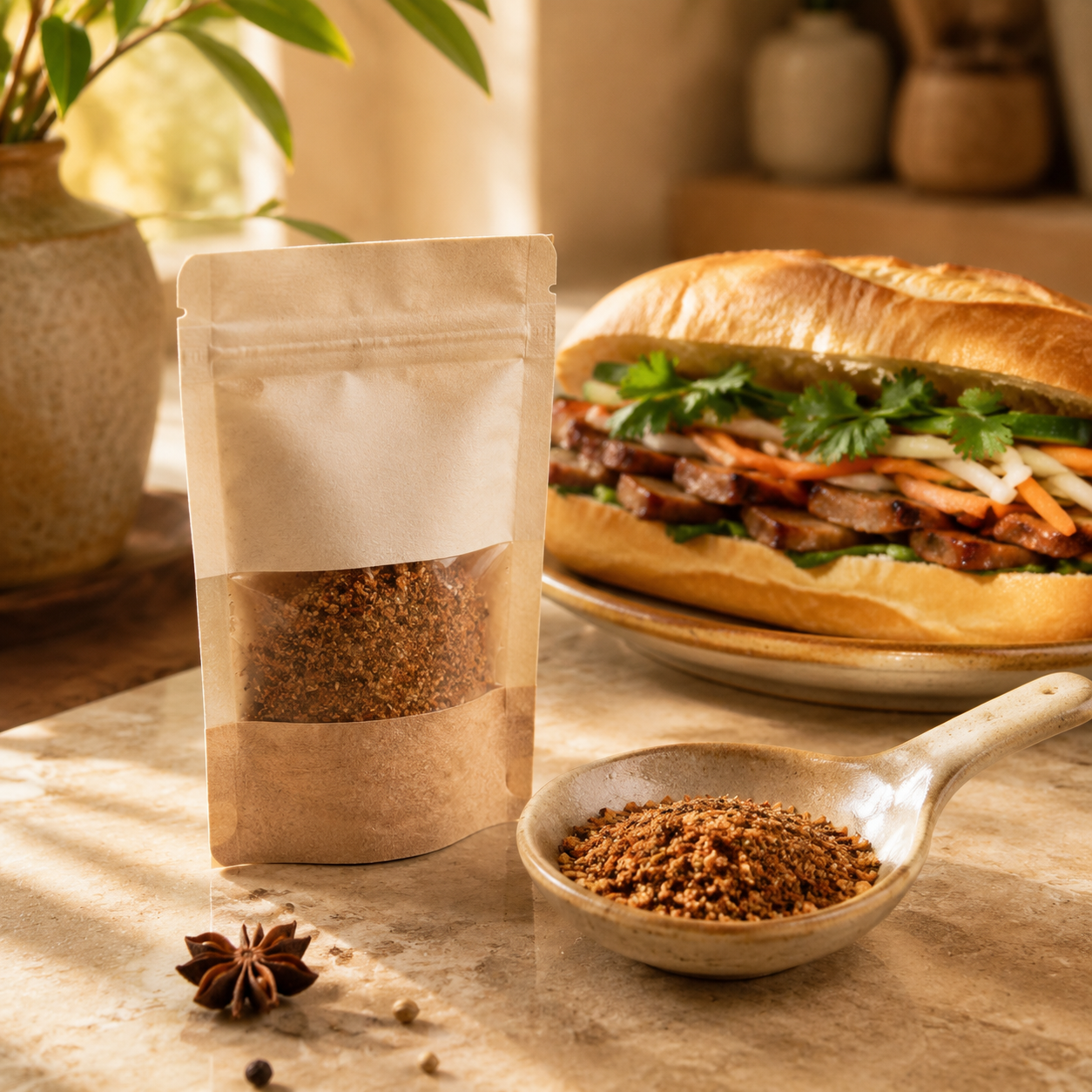 Vietnamese Bánh Mì beef and pork dry seasoning blend