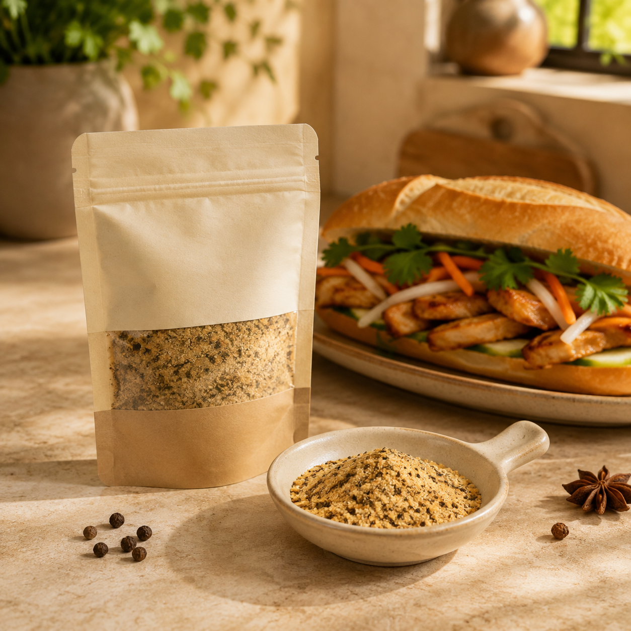 Vietnamese Bánh Mì chicken dry seasoning blend