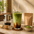 Cà Phê Matcha Vietnamese matcha coffee kit